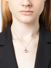 New Diamante Heart pendant necklace