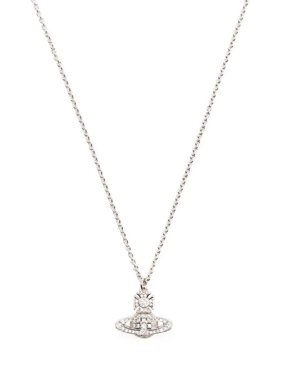 Orb-pendant chain necklace