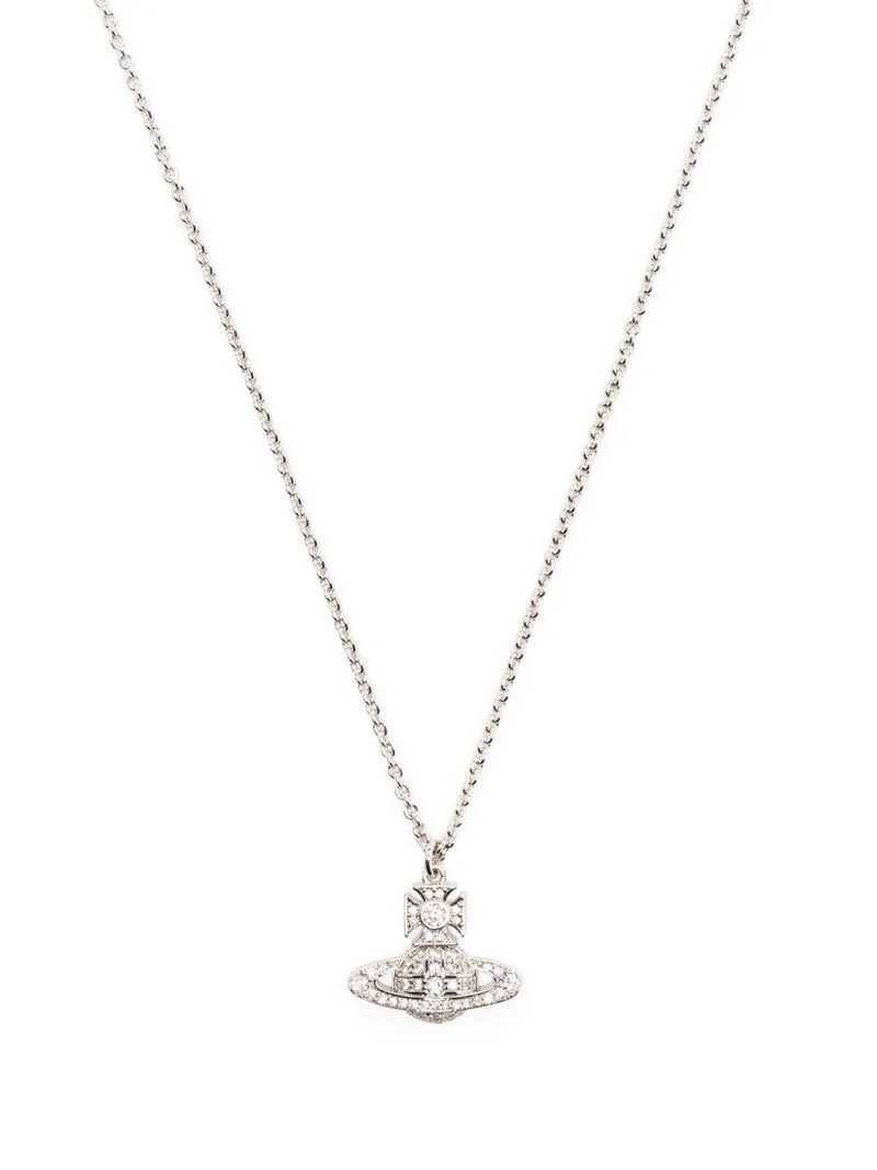 Orb-pendant chain necklace