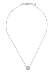Miller logo-pendant necklace