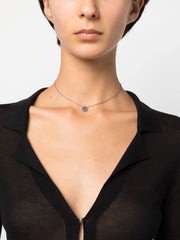 Miller logo-pendant necklace