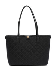small T Monogram zip tote bag