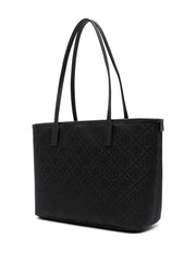 small T Monogram zip tote bag