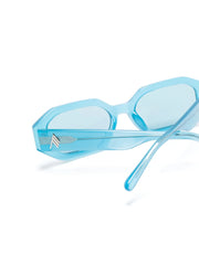 x The Attico Irene oval-frame sunglasses