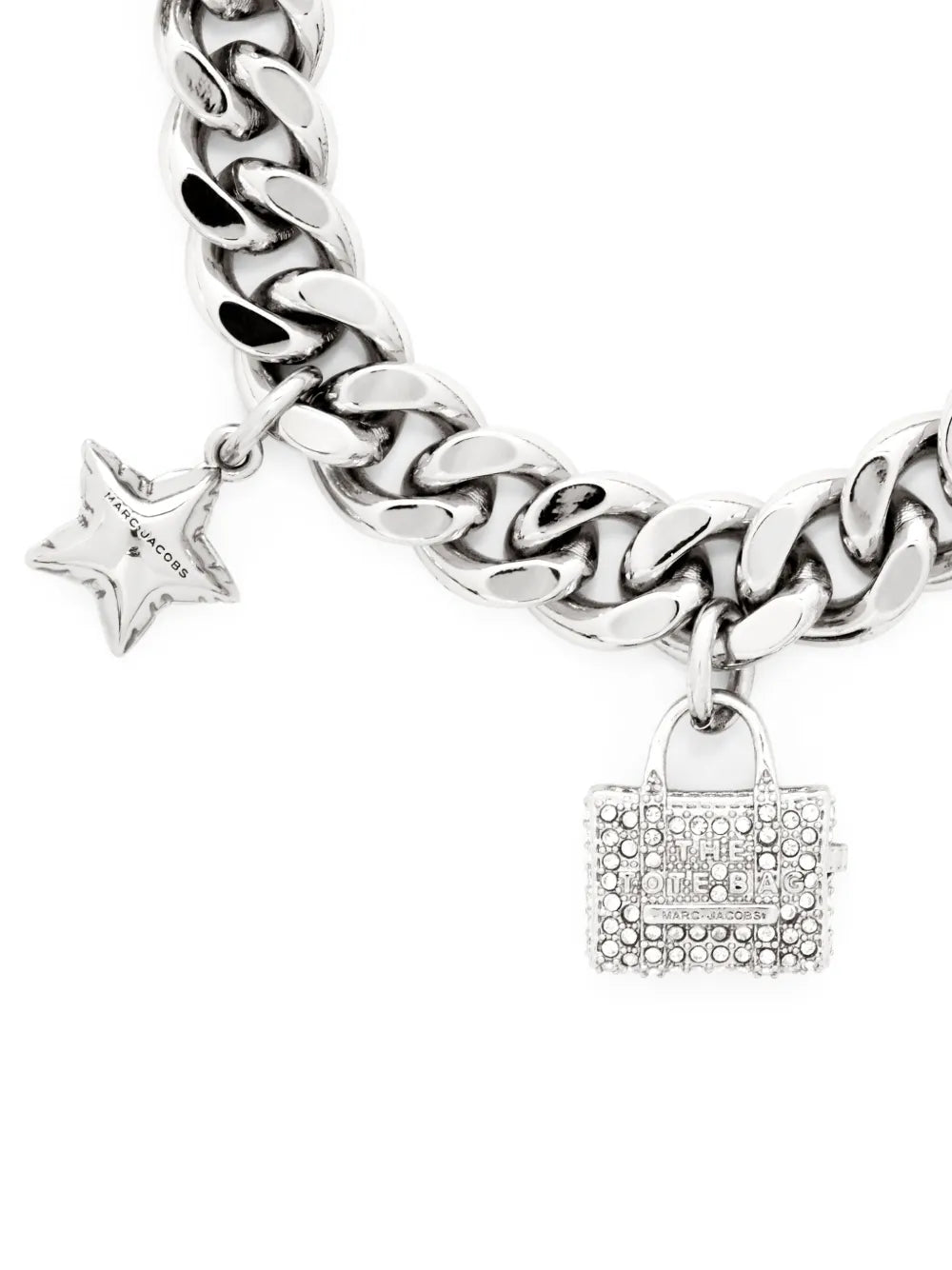 The Pavé Mini Icon charm bracelet