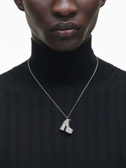 The Pavé Kiki boot necklace