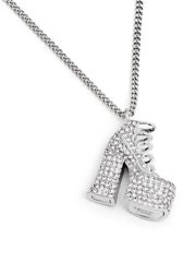 The Pavé Kiki boot necklace