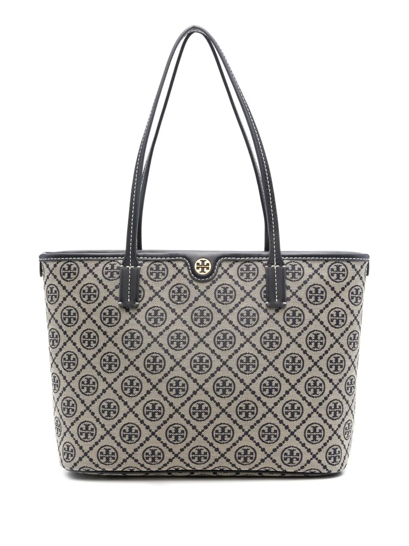small T Monogram zip tote bag