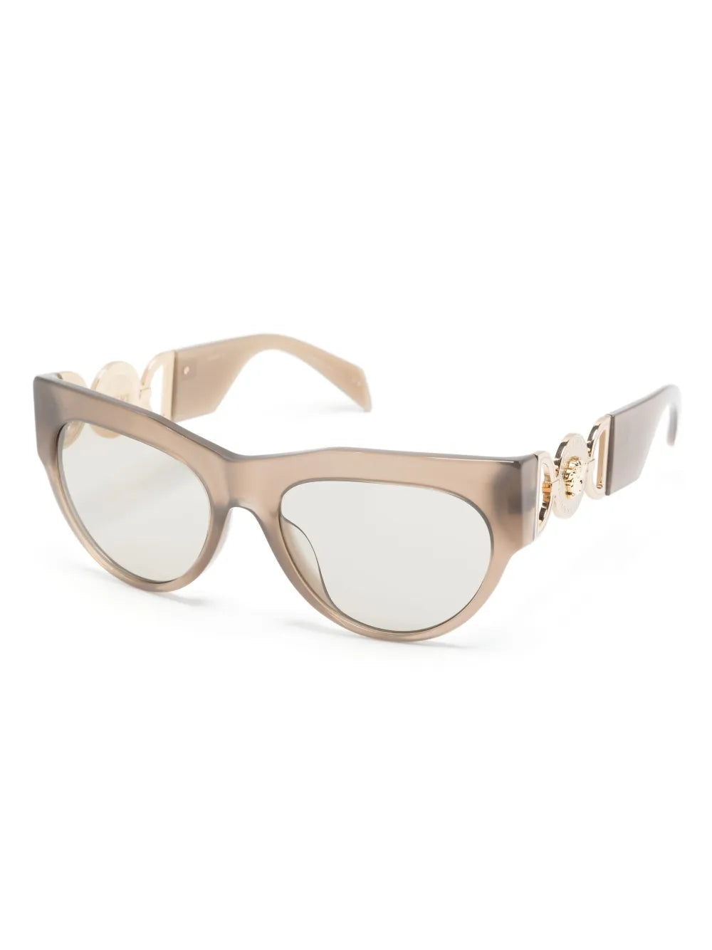 Winged Medusa cat-eye frame sunglasses