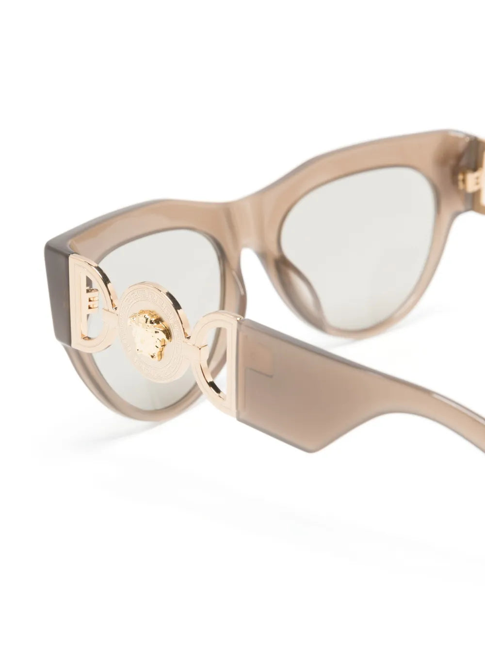 Winged Medusa cat-eye frame sunglasses
