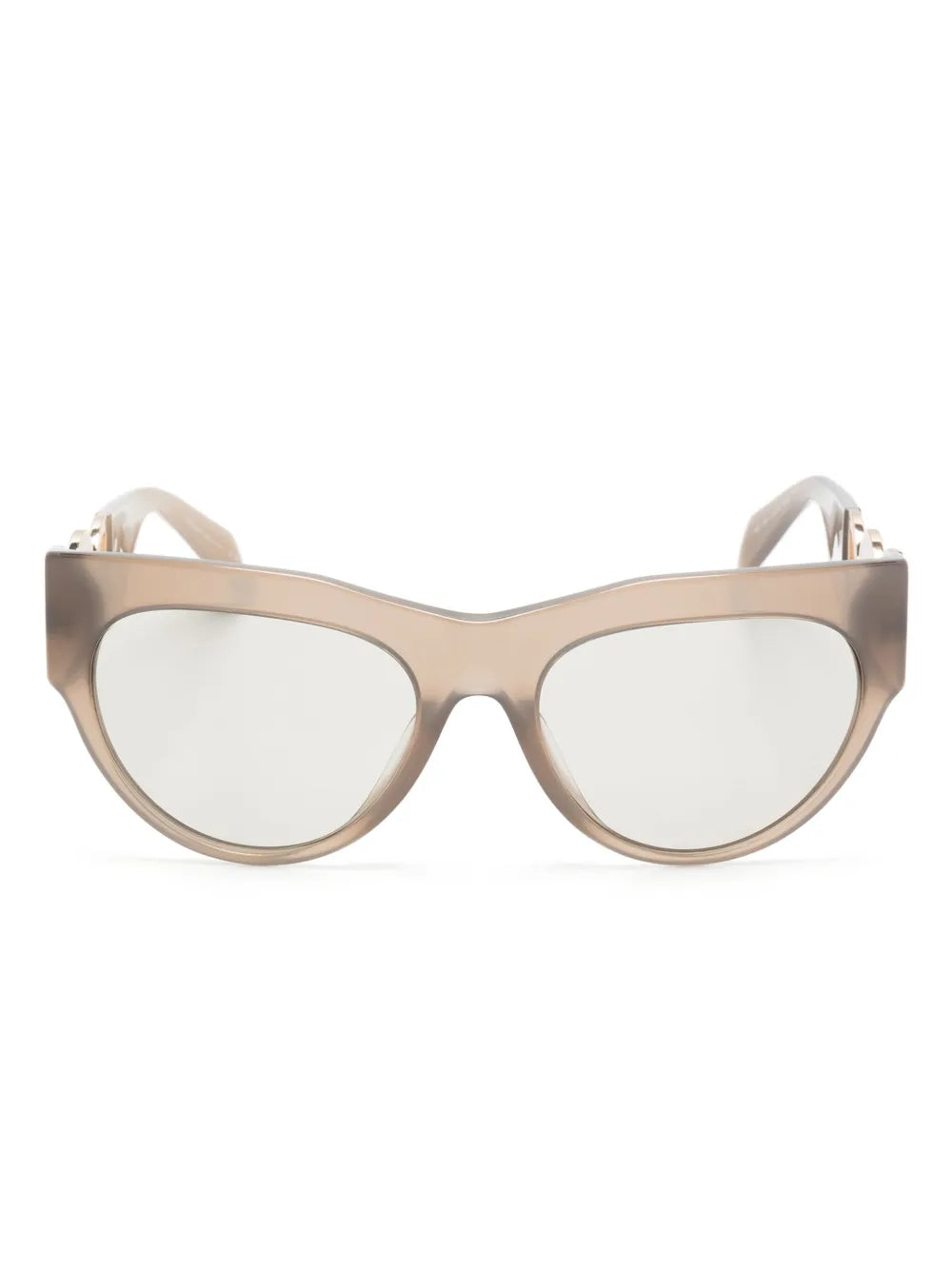 Winged Medusa cat-eye frame sunglasses