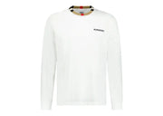 Burberry Long Sleeve Icon T-Shirt White