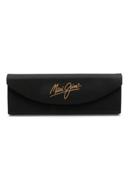 Aki Aki mirrored lenses oval-frame sunglasses
