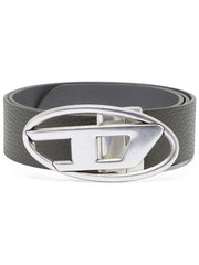 1DR logo-buckle leather belt