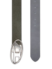 1DR logo-buckle leather belt