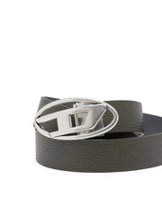 1DR logo-buckle leather belt