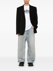 twill blazer