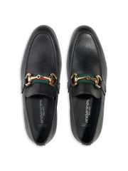 horsebit-detail leather mocassins