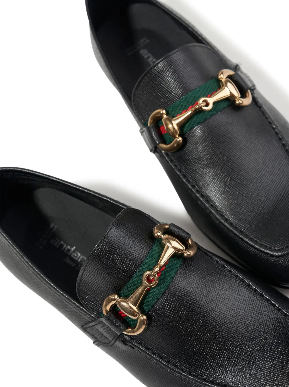 horsebit-detail leather mocassins