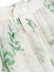 floral-print tiered dress