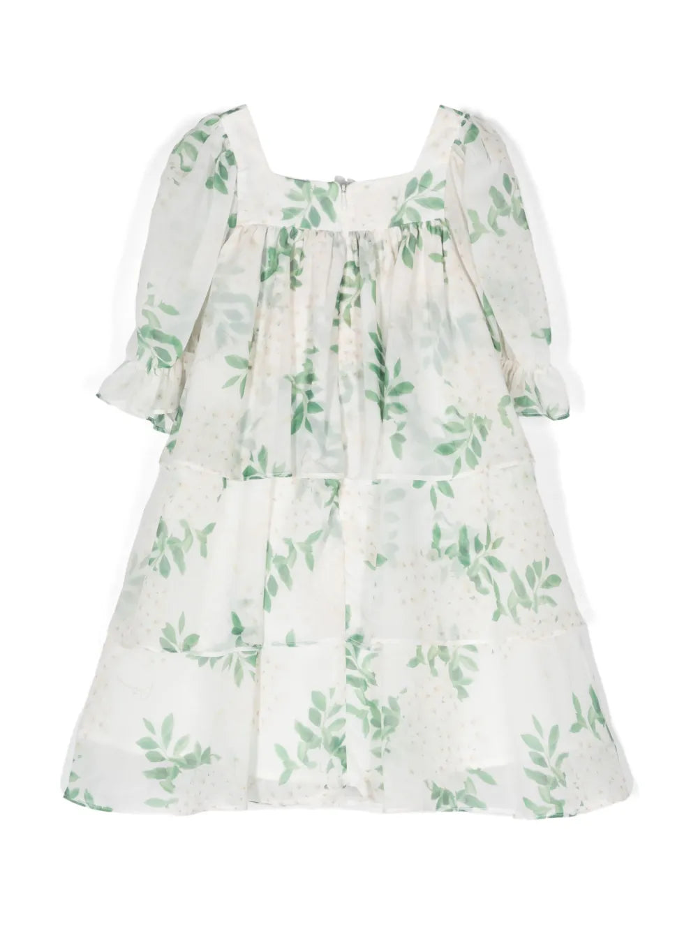 floral-print tiered dress