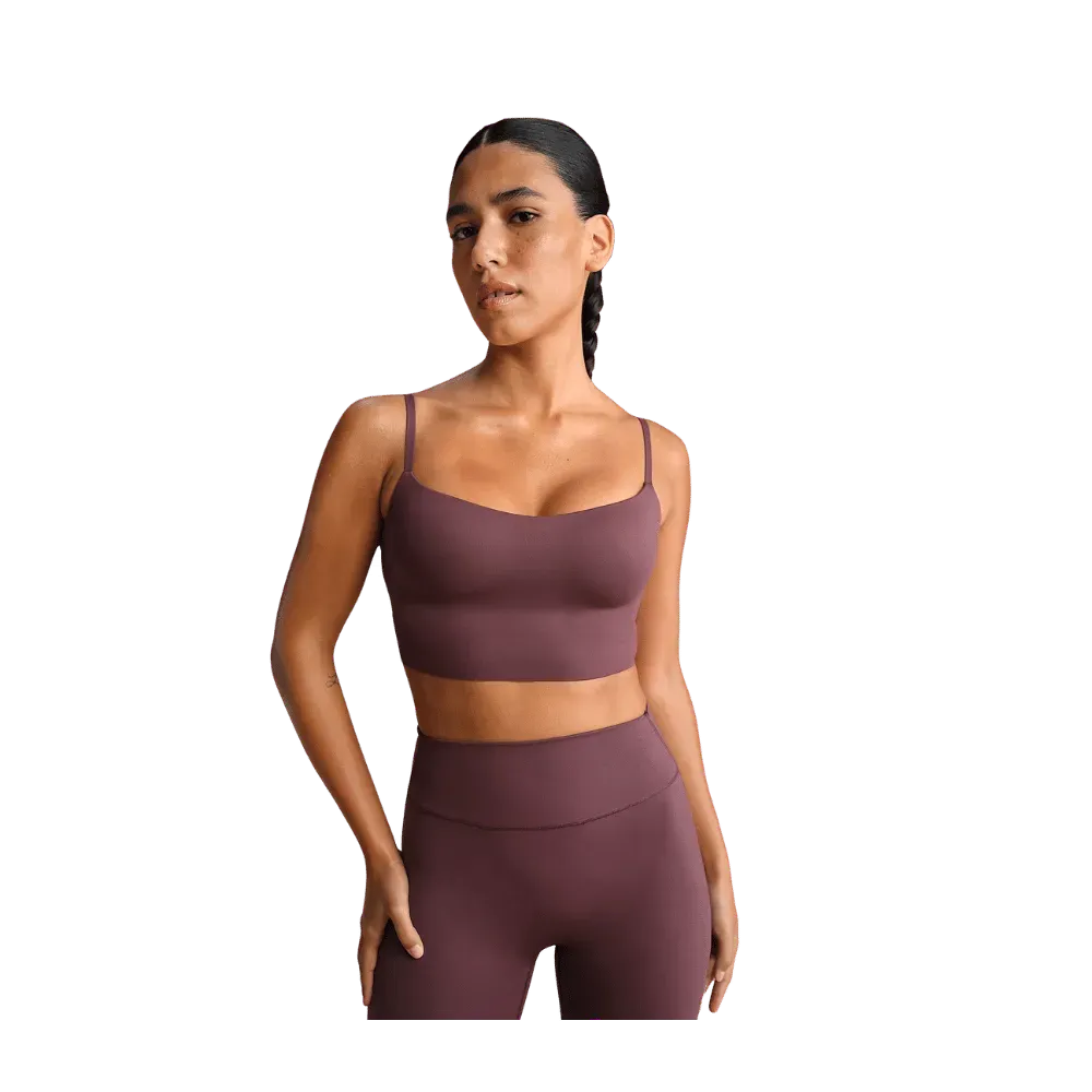 Nike X Skims Matte Women's Cami Longline Bra CURRANT