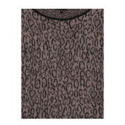 Brown Leopard Print Sweater