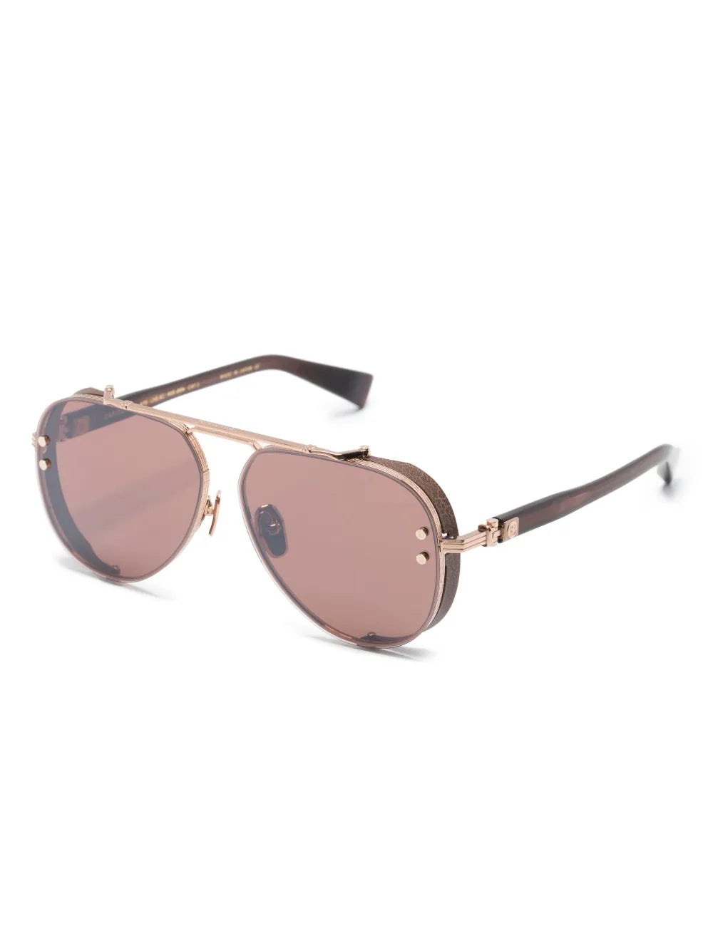 Captaine oval-frame gradient sunglasses