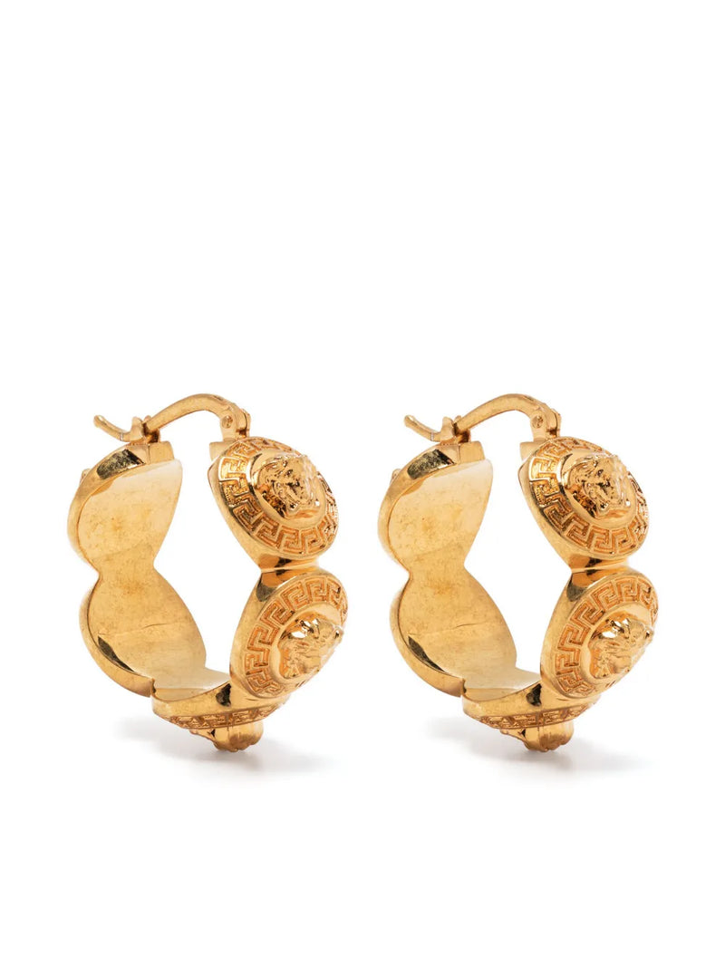 Tribute Medusa hoop earrings