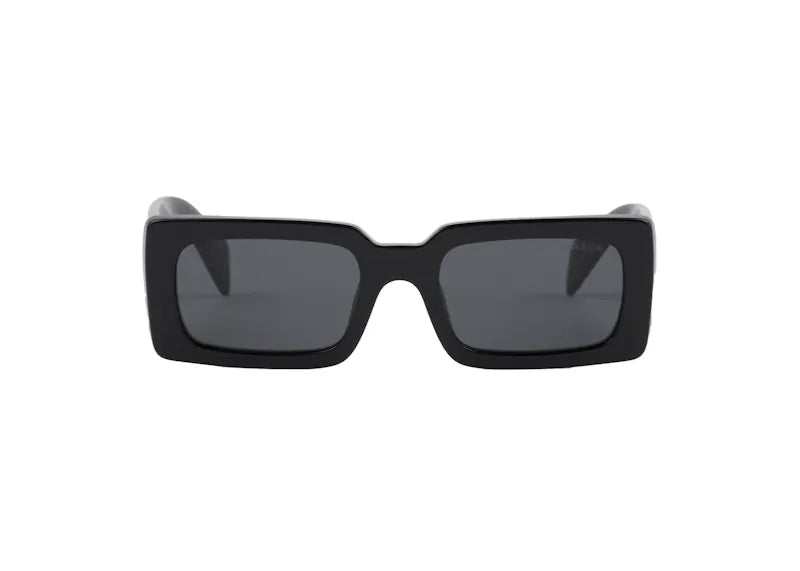 Prada Rectangle Sunglasses Black (SPRA07 1ABFS0)