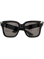 Punk square-frame sunglasses