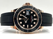 Rolex | Yacht-Master | 126655-0002 | Rose gold | 40 mm | Rubber | Black | Automatic