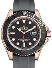 Rolex | Yacht-Master | 126655-0002 | Rose gold | 40 mm | Rubber | Black | Automatic