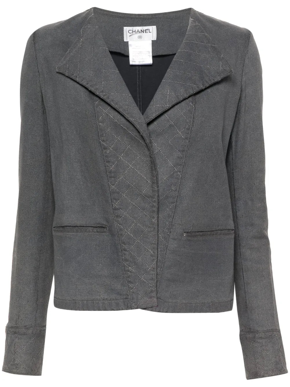 2005 diamond-quilted cotton jacket