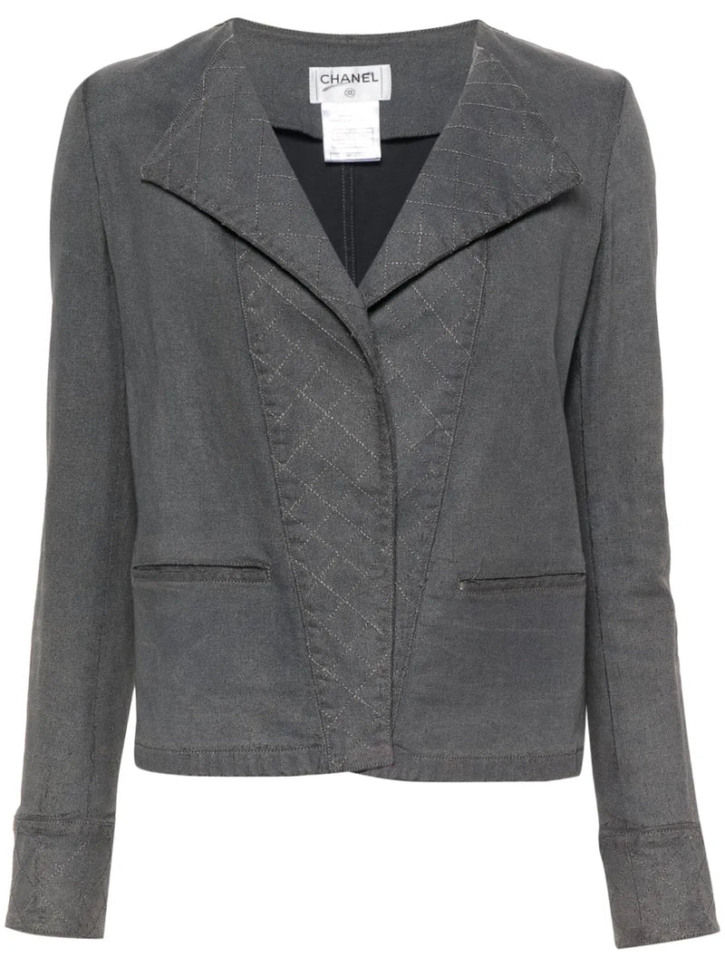 2005 diamond-quilted cotton jacket
