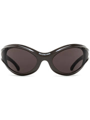 Dynamo Wrap oversized-frame sunglasses