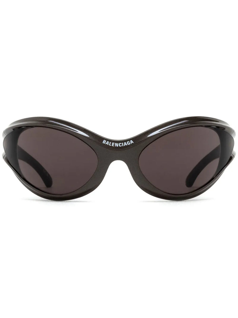Dynamo Wrap oversized-frame sunglasses