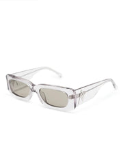 x The Attico Mini Marfa rectangle-frame sunglasses
