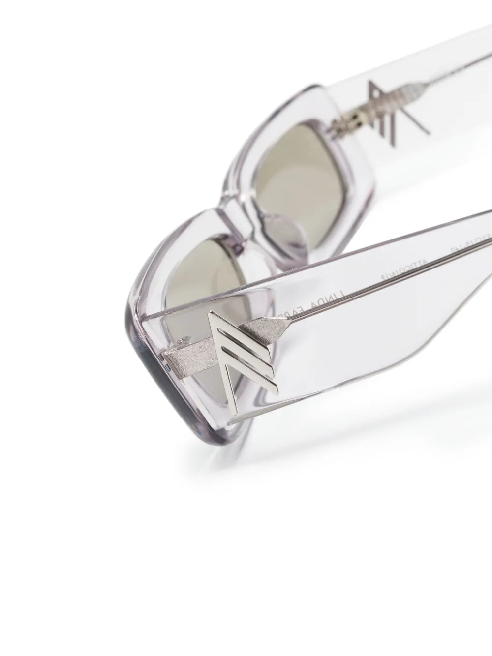 x The Attico Mini Marfa rectangle-frame sunglasses