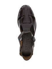 Pesca leather sandals