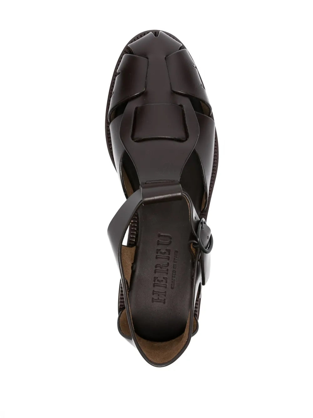 Pesca leather sandals