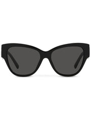 logo-embossed butterfly-frame sunglasses