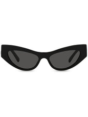 logo-embossed cat-eye frame sunglasses