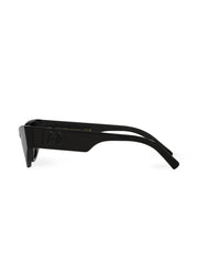 logo-embossed cat-eye frame sunglasses
