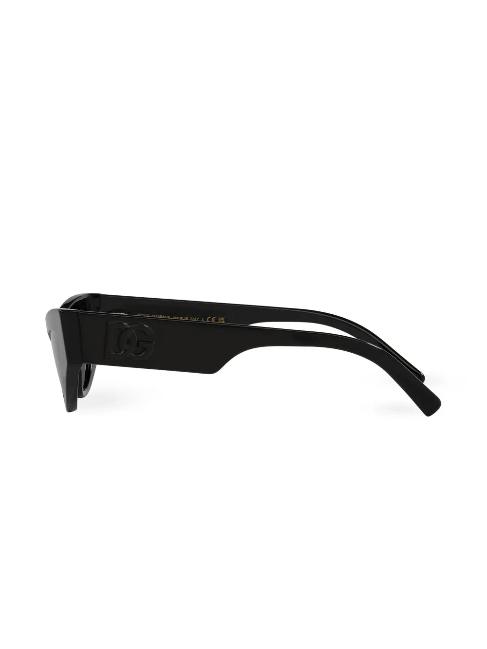 logo-embossed cat-eye frame sunglasses
