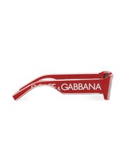 DG Elastic rectangle-frame sunglasses