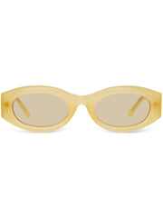 x The Attico Berta oval sunglasses