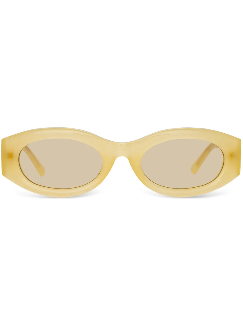 x The Attico Berta oval sunglasses