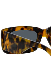 x The Attico Mini Marfa rectangle-frame sunglasses