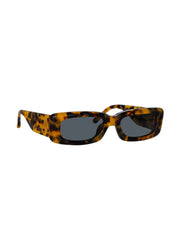 x The Attico Mini Marfa rectangle-frame sunglasses
